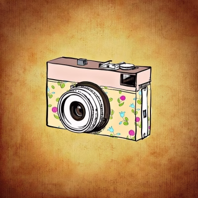 Photo camera for after-school activity photo and film