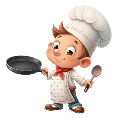 Koken als naschoolse activiteit: Kookjongen animatie